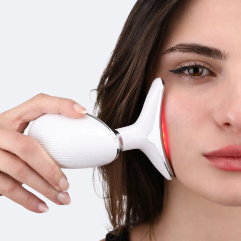 Sculpteur de Visage Électrique — Micro-Courant & Raffermissant