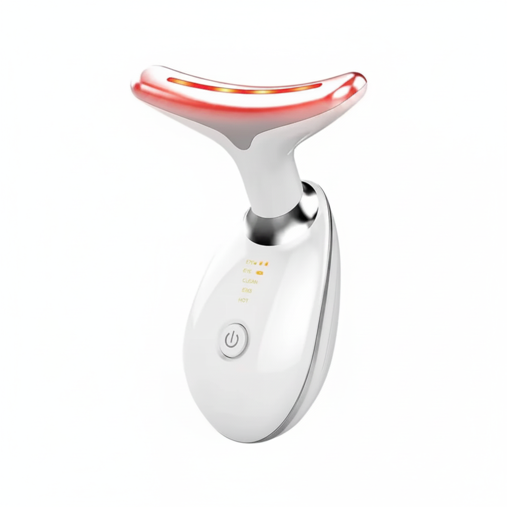 Masseur anti-âge fond blanc